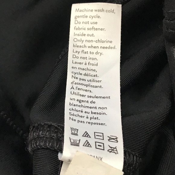 Spanx Women's Faux Leather Leggings Size Large High Waist Black Style 2437 - Picture 11 of 12